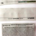 EDITAL DE CONVOCAÇÃO DE ELEIÇÃO SINDICAL 2018 - SINDIMEV-BA